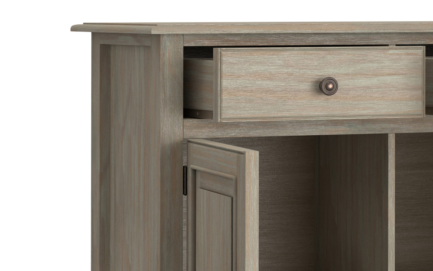 Distressed Grey | Connaught Entryway Storage Cabinet