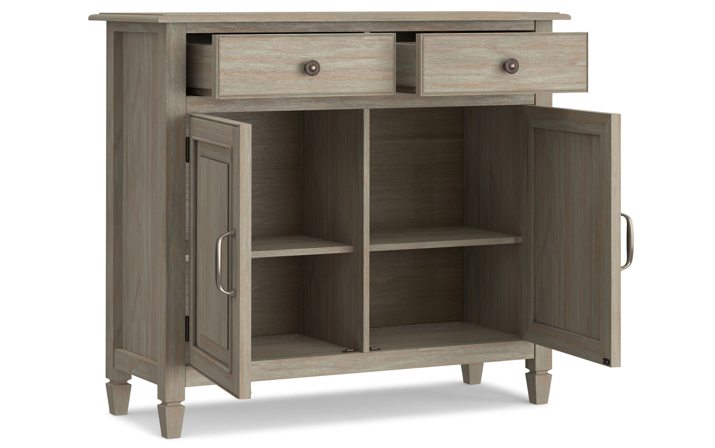 Distressed Grey | Connaught Entryway Storage Cabinet