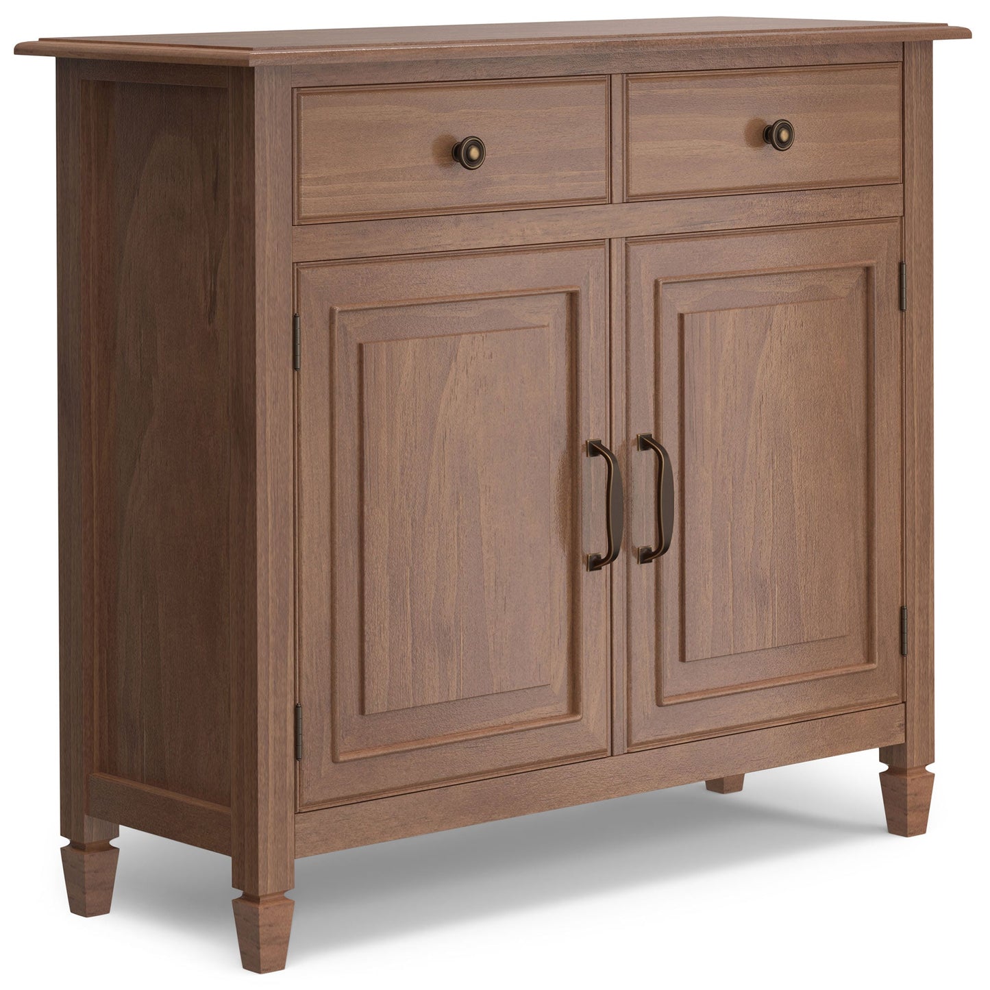 Medium Saddle Brown | Connaught Entryway Storage Cabinet