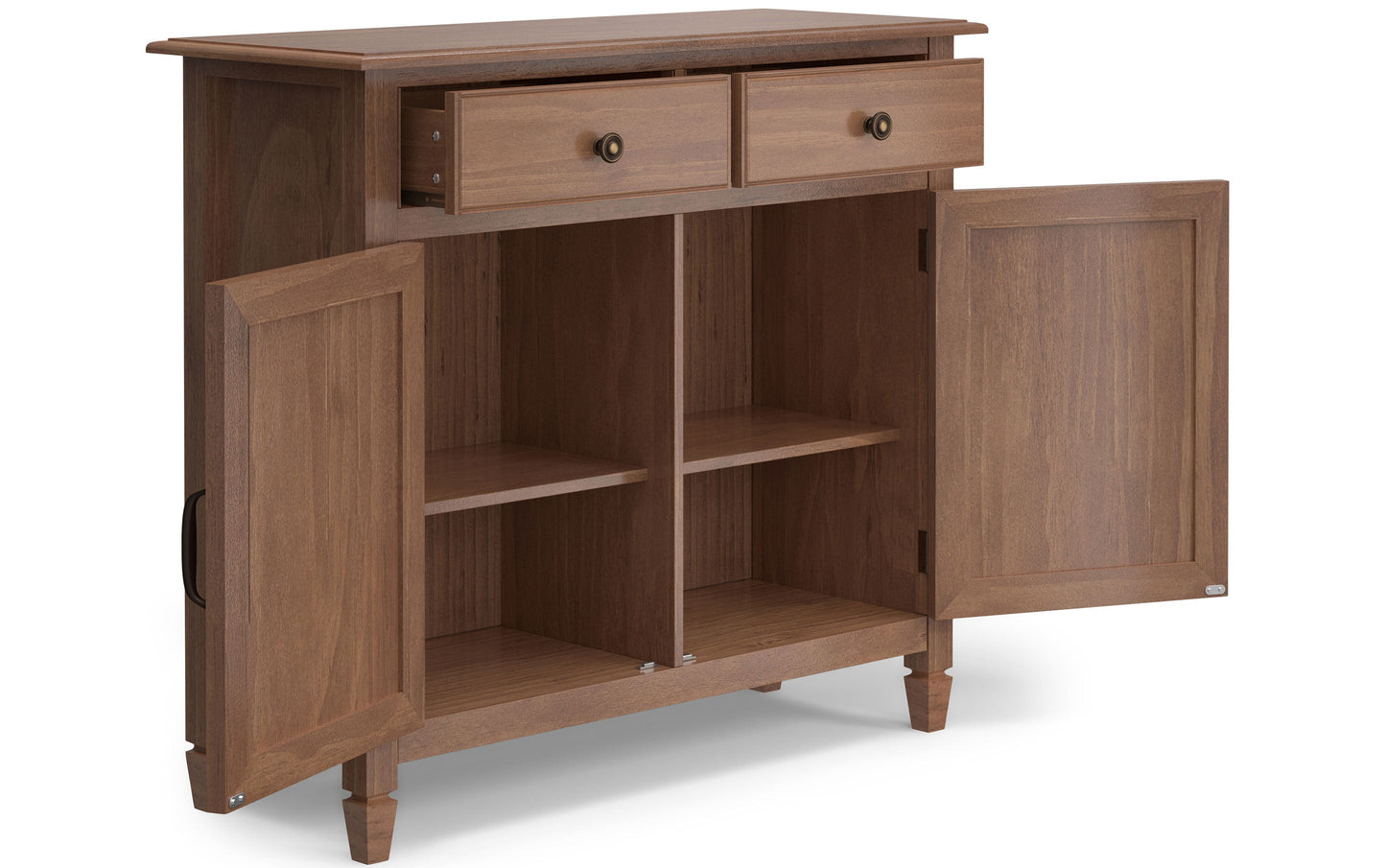 Medium Saddle Brown | Connaught Entryway Storage Cabinet