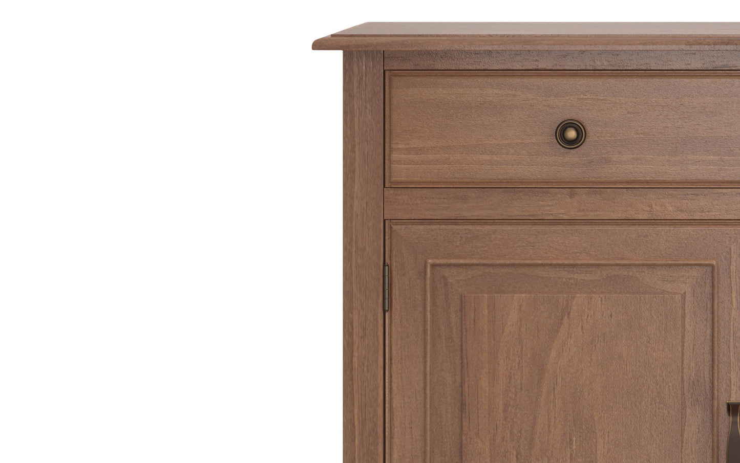 Medium Saddle Brown | Connaught Entryway Storage Cabinet