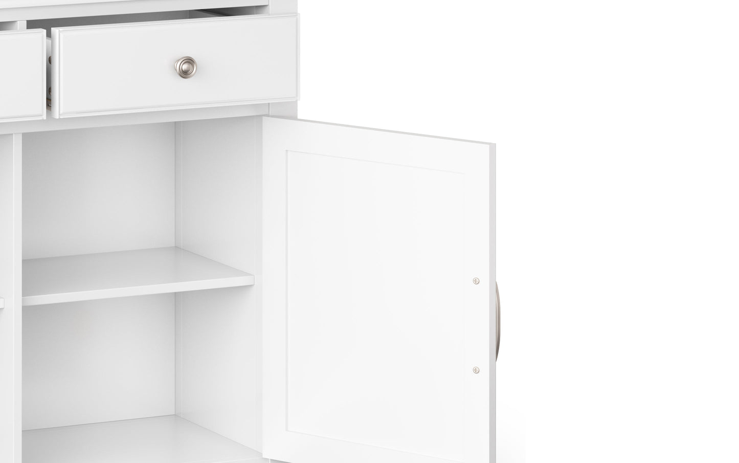 White | Connaught Entryway Storage Cabinet