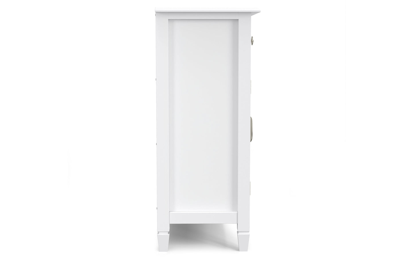 White | Connaught Wide Entryway Storage Cabinet