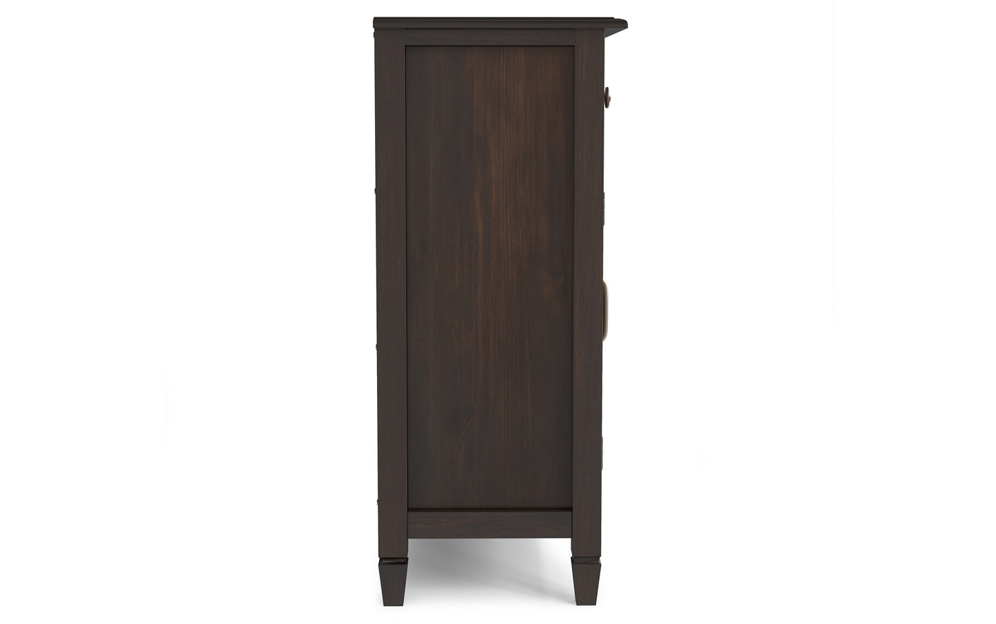 Chestnut Brown | Connaught Wide Entryway Storage Cabinet