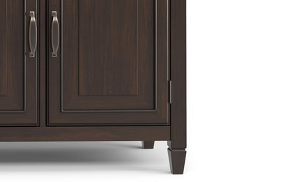 Dark Chestnut Brown | Connaught Large Sideboard Buffet Storage Cabinet