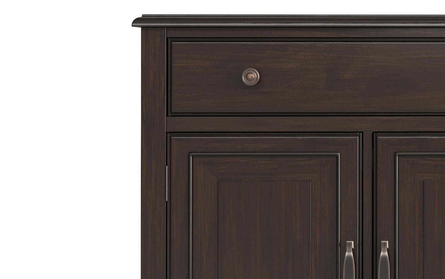 Dark Chestnut Brown | Connaught Large Sideboard Buffet Storage Cabinet