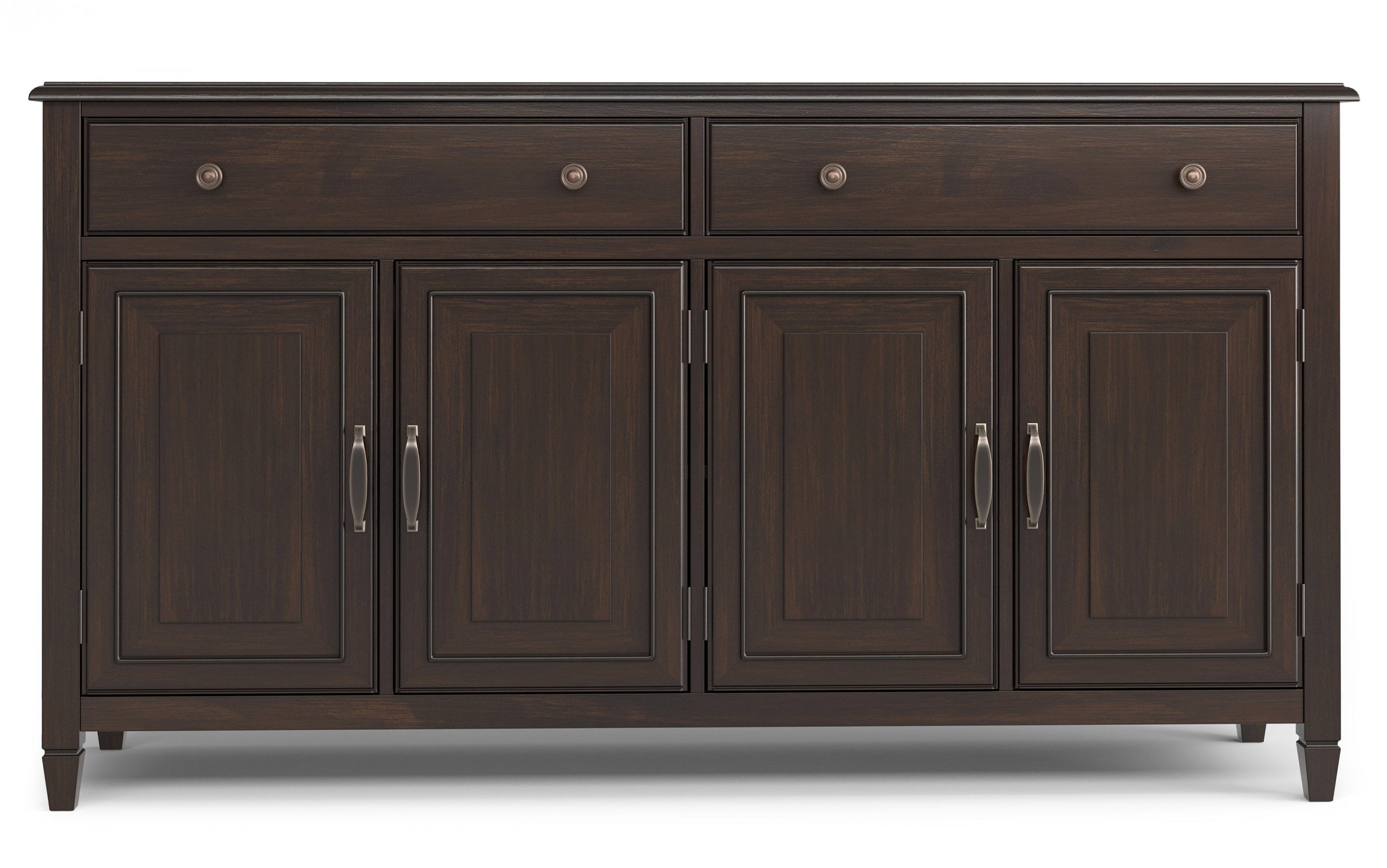 Dark Chestnut Brown | Connaught Large Sideboard Buffet Storage Cabinet