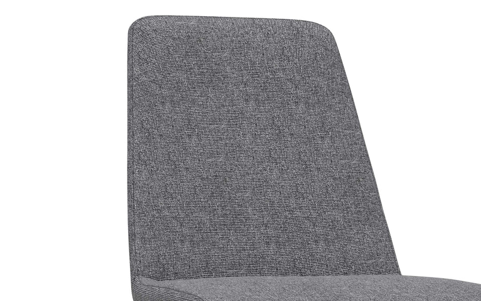 Grey Linen Style Fabric | Corina Dining Chair