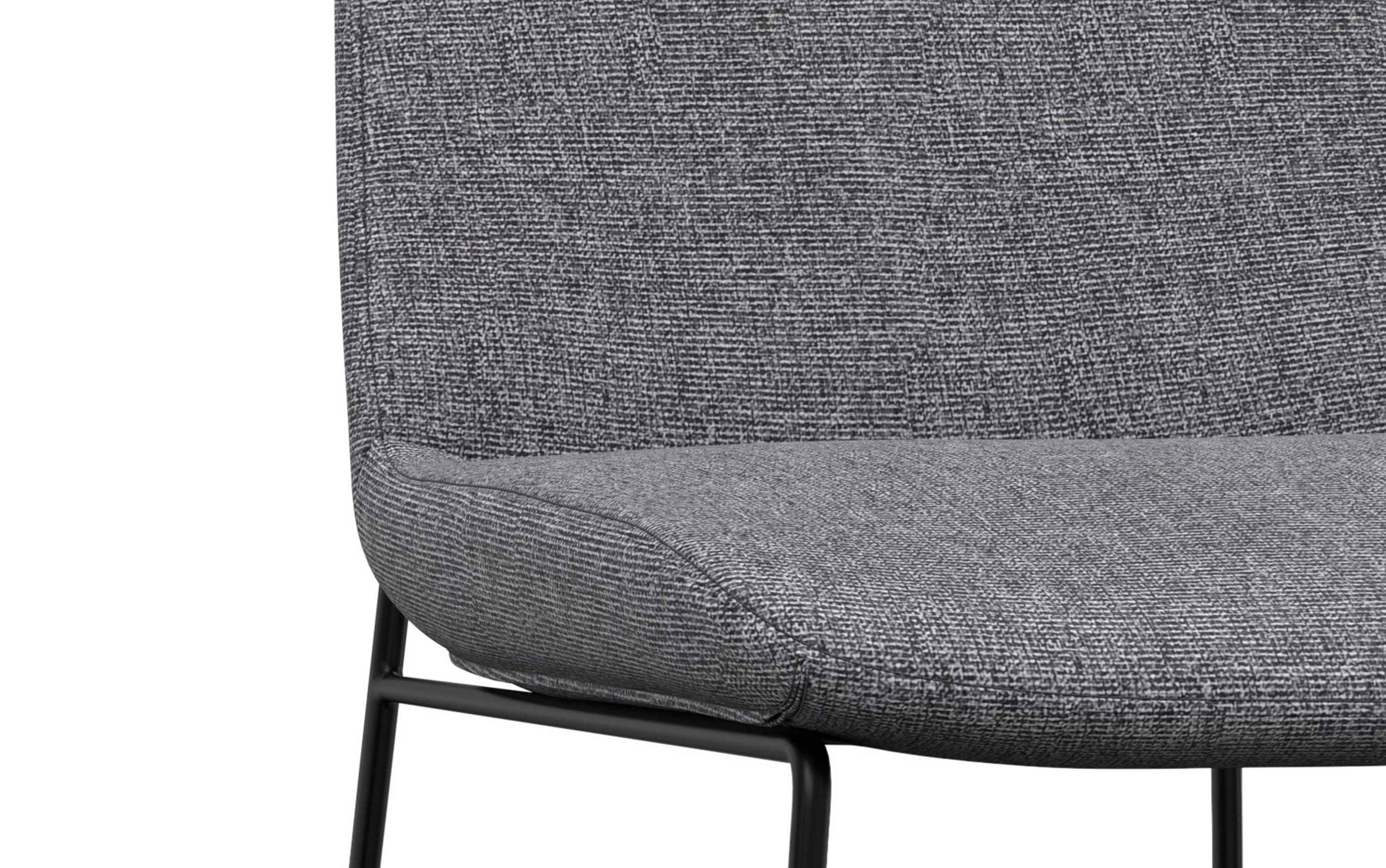 Grey Linen Style Fabric | Corina Dining Chair