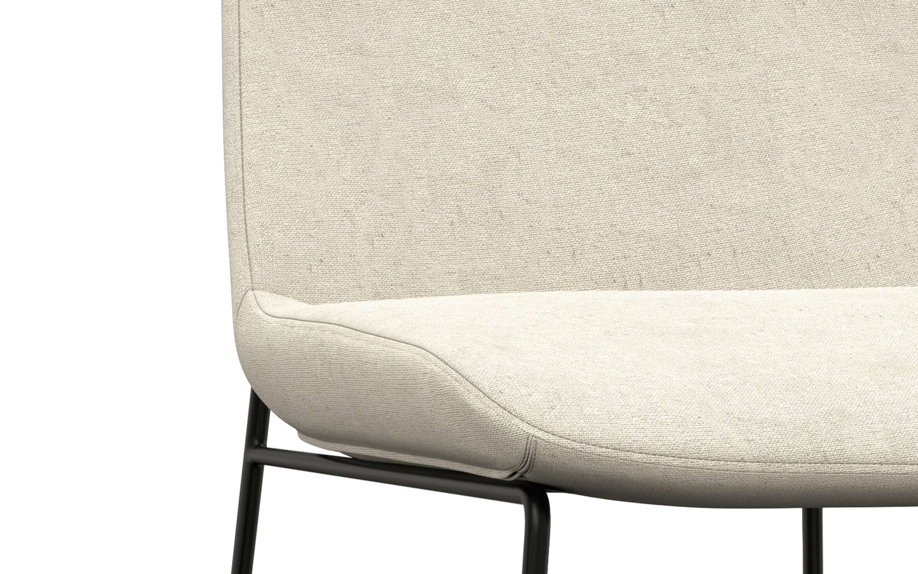 Natural Linen Style Fabric | Corina Dining Chair