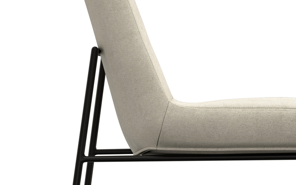 Natural Linen Style Fabric | Corina Dining Chair