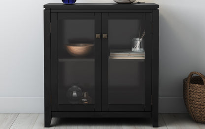 Black | Cosmopolitan Low Storage Cabinet