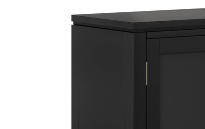 Black | Cosmopolitan Low Storage Cabinet