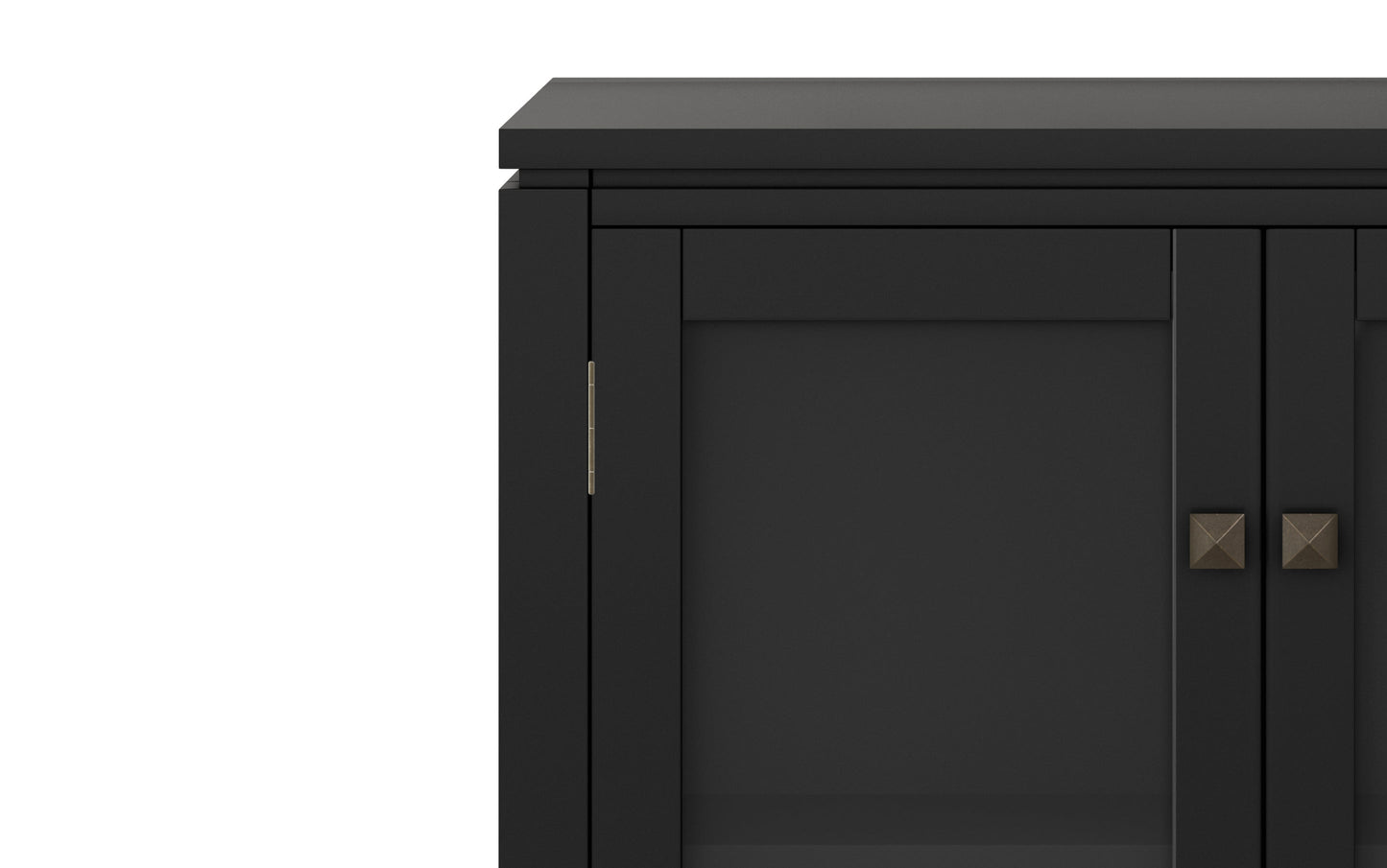 Black | Cosmopolitan Low Storage Cabinet