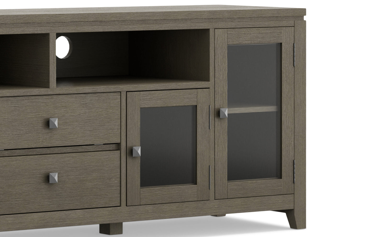 Farmhouse Grey | Cosmopolitan 72 inch TV Stand