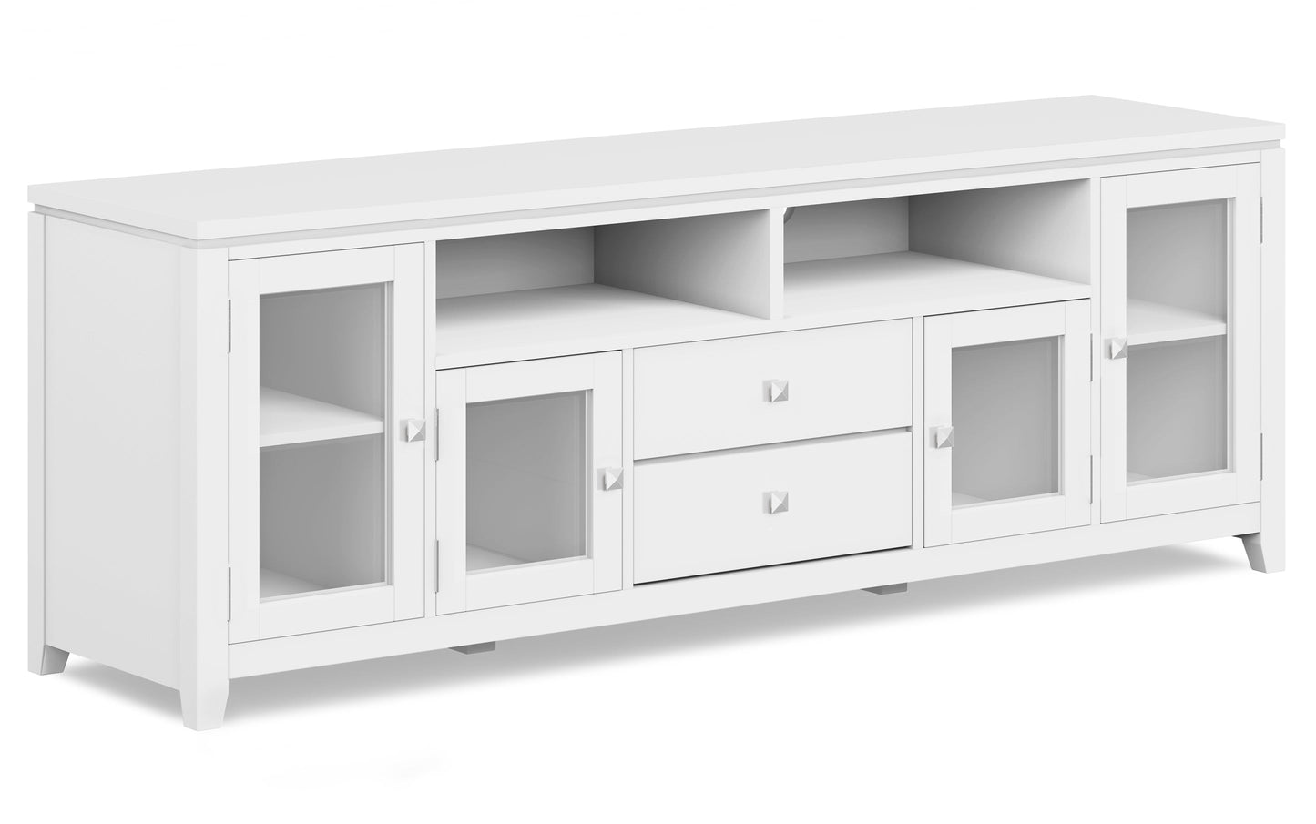 White | Cosmopolitan 72 inch TV Stand