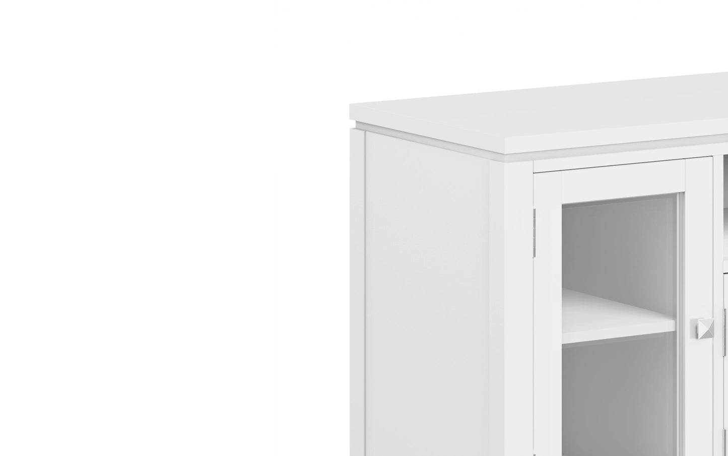 White | Cosmopolitan 72 inch TV Stand