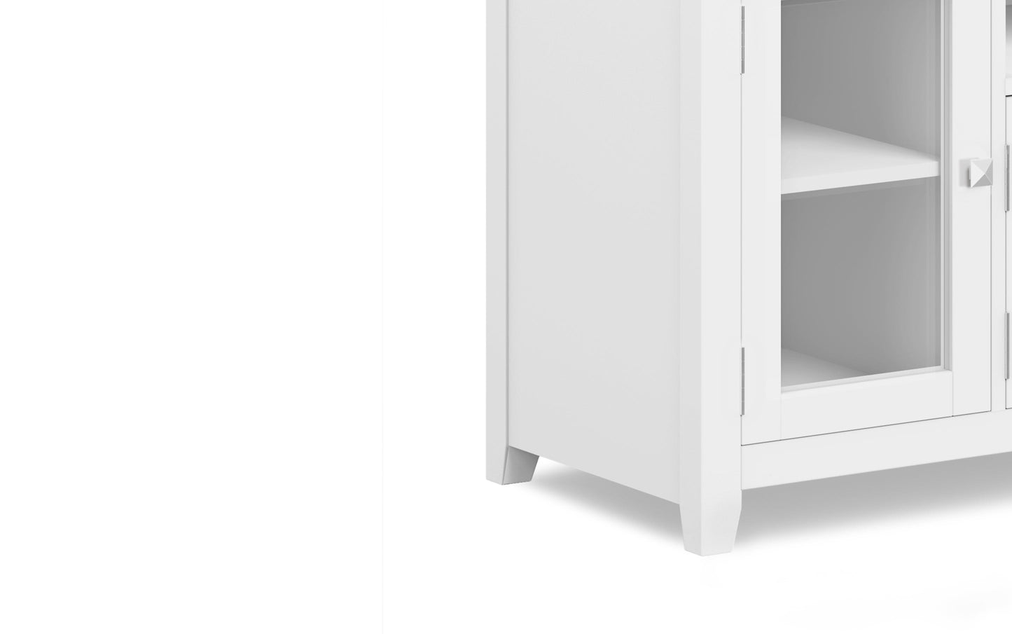 White | Cosmopolitan 72 inch TV Stand