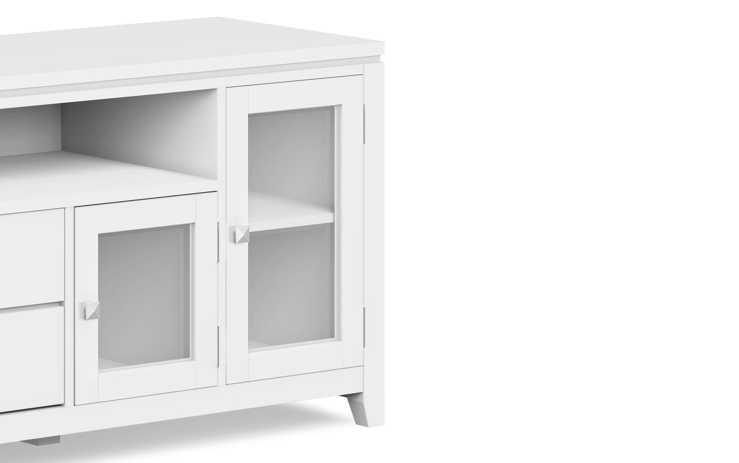 White | Cosmopolitan 72 inch TV Stand