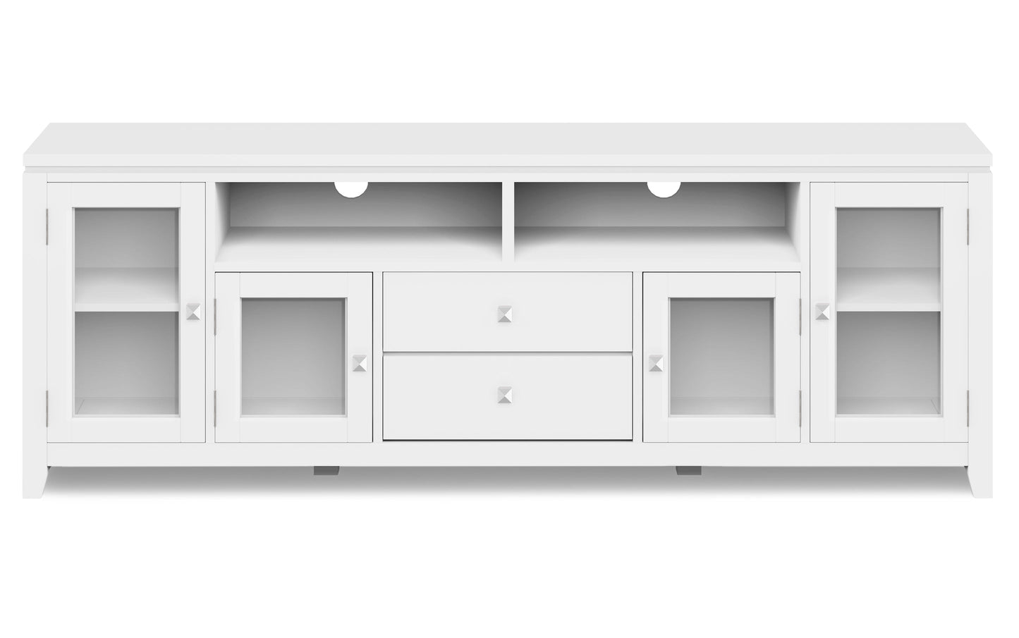 White | Cosmopolitan 72 inch TV Stand