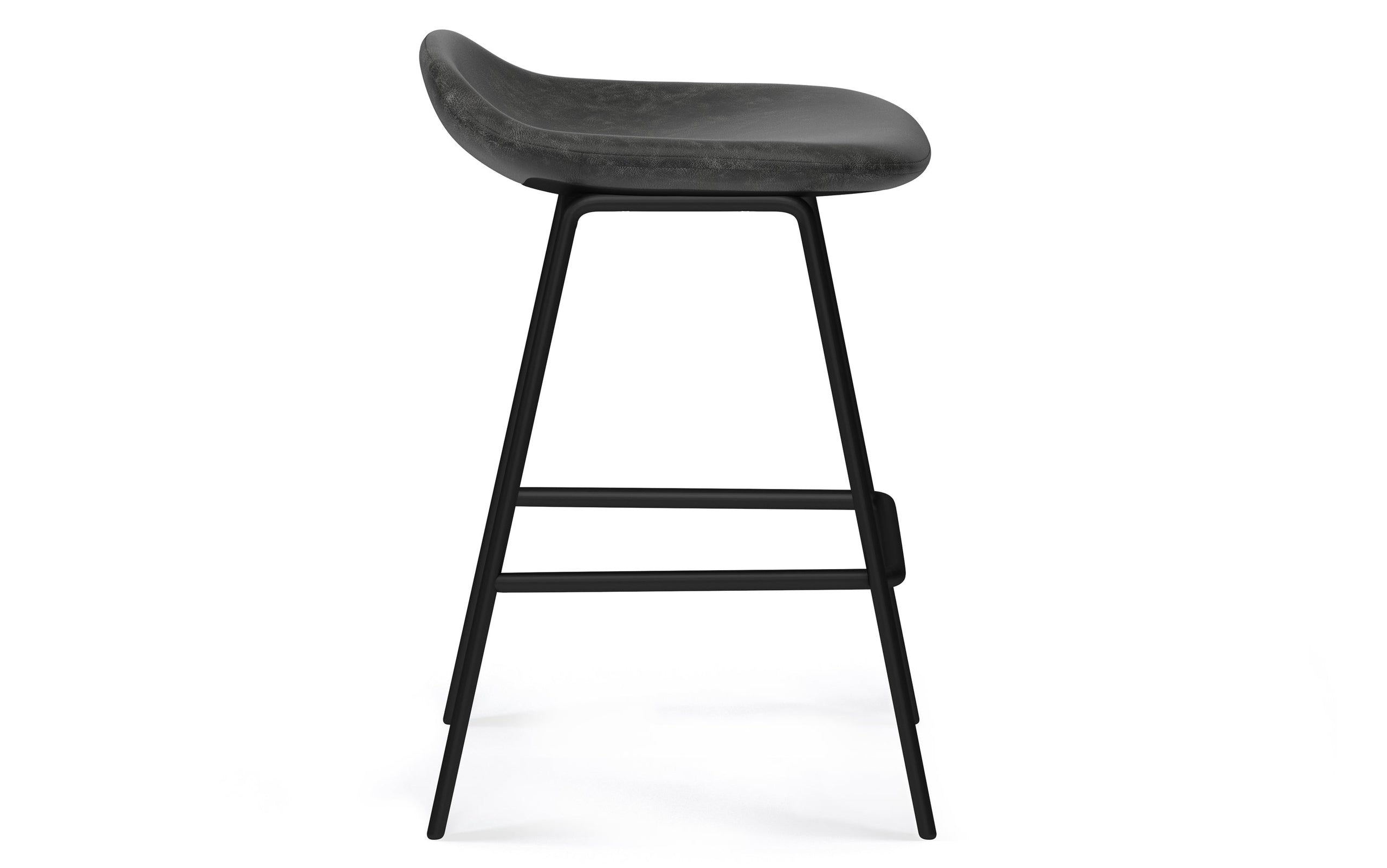 Distressed Charcoal Grey | Dafney Counter Height Stool (Set of 2)