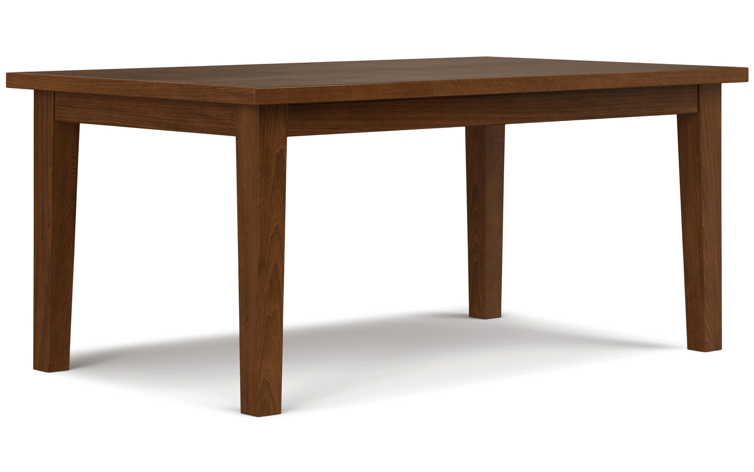 Solid wood deals square dining table