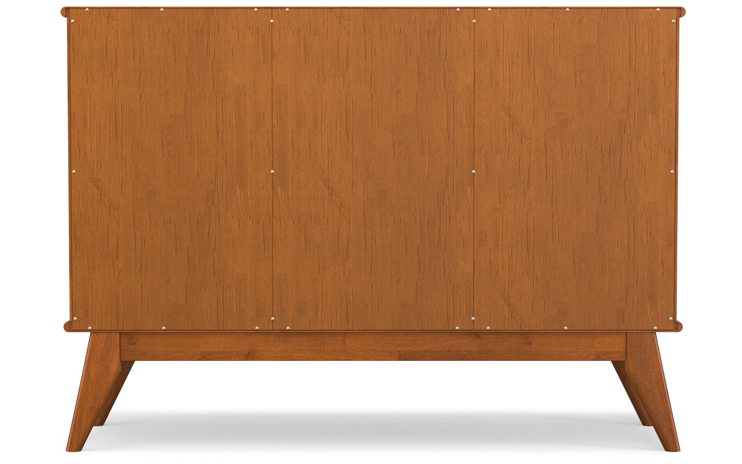 Teak Brown | Draper Mid Century 3 Door Sideboard Buffet