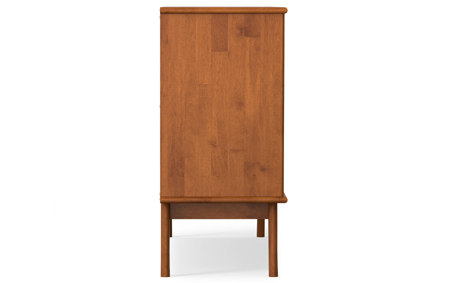 Teak Brown | Draper Mid Century 4 Door Sideboard Buffet