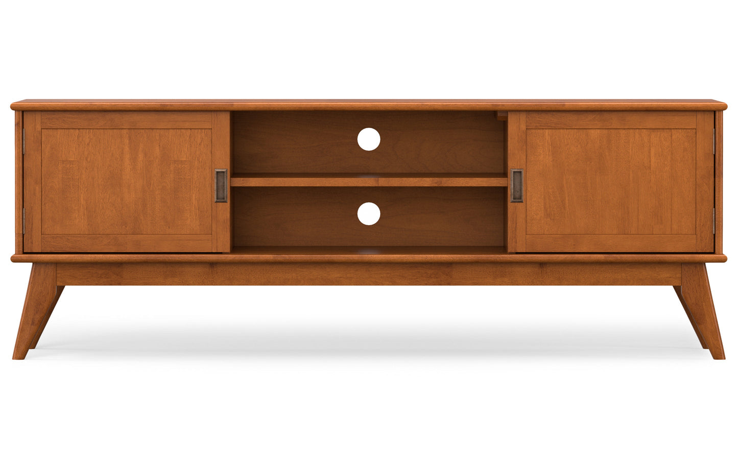 Teak Brown | Draper Mid Century 72 inch TV Stand