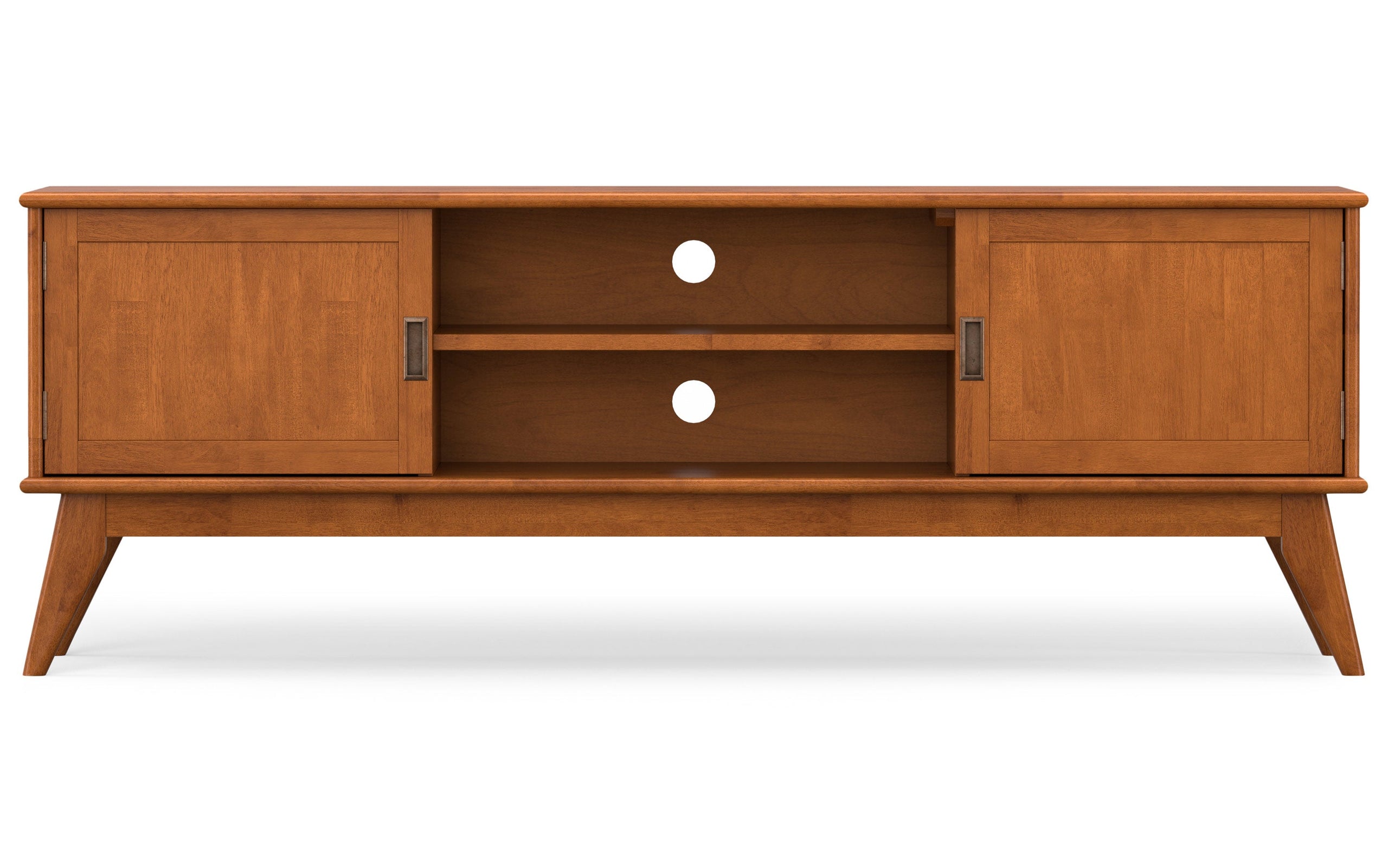 Teak Brown | Draper Mid Century 72 inch TV Stand