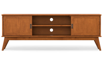 Teak Brown | Draper Mid Century 72 inch TV Stand