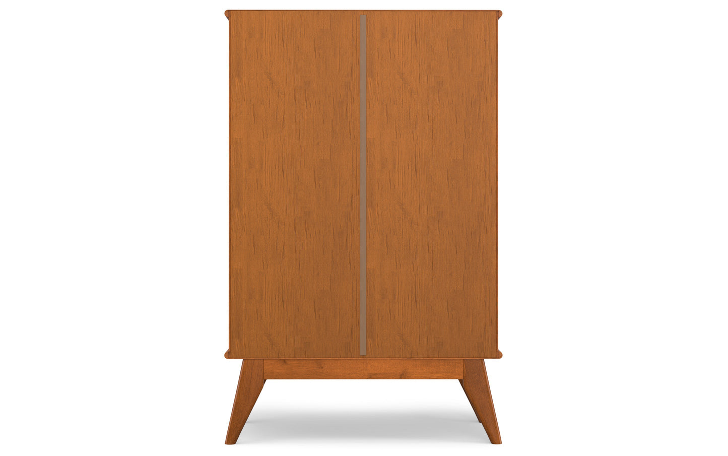 Teak Brown | Draper Mid Century Bar Cabinet