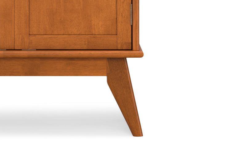 Teak Brown | Draper Mid Century Bar Cabinet