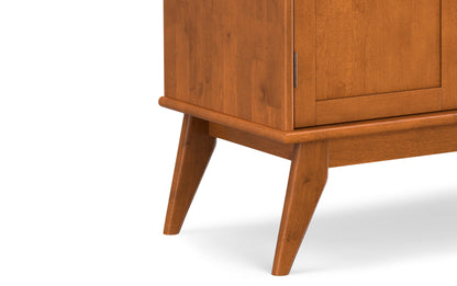 Teak Brown | Draper Mid Century Bar Cabinet