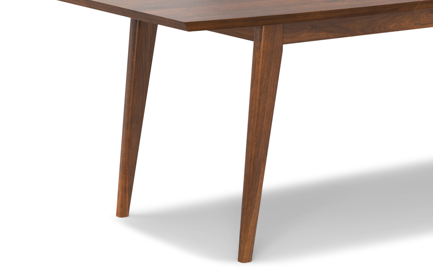 Draper Mid Century Extendable Dining Table