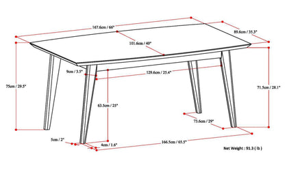 Oak Oak | Draper Dining Table