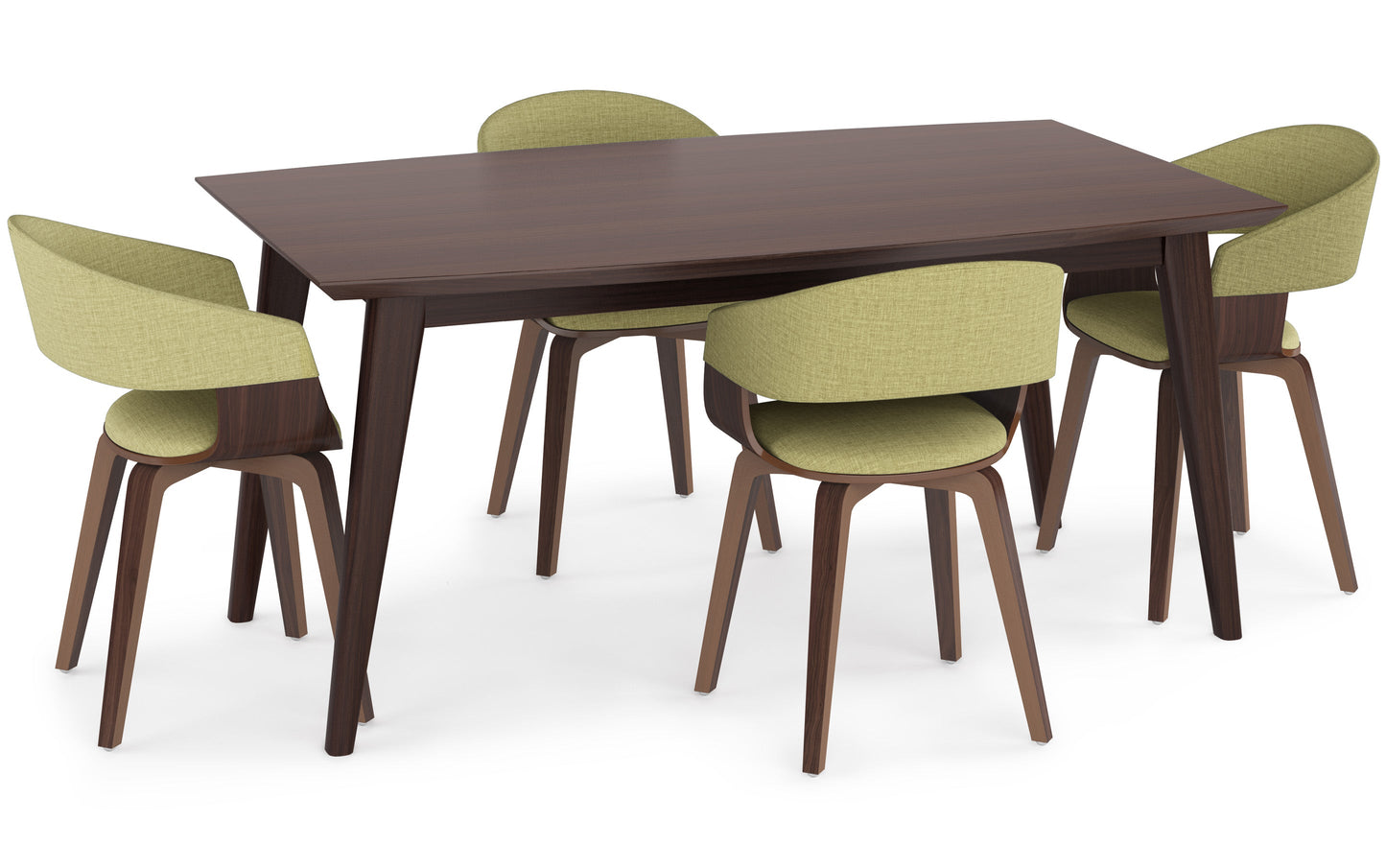 Acid Green | Lowell III 5 Piece Dining Set