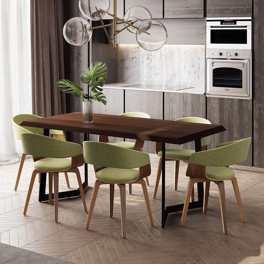 Acid Green 7 Piece | Lowell 7 Piece Dining Set