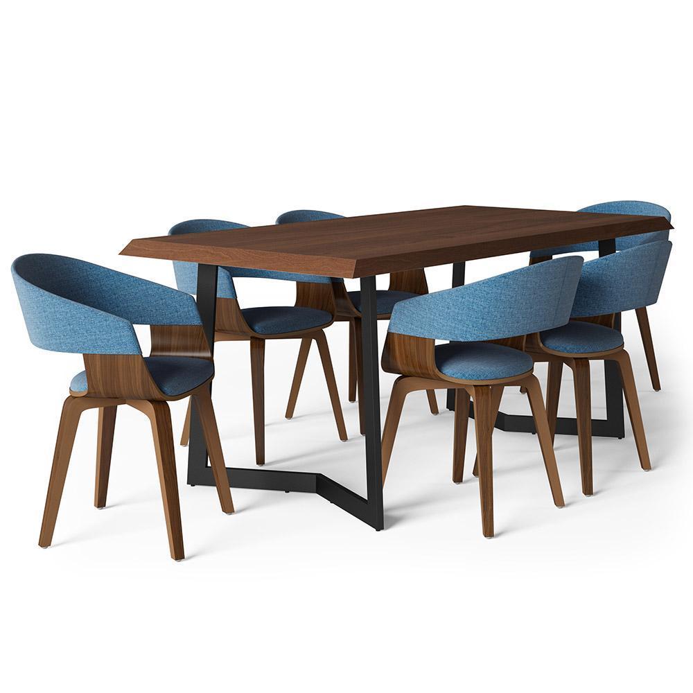 Blue 7 Piece | Lowell 7 Piece Dining Set