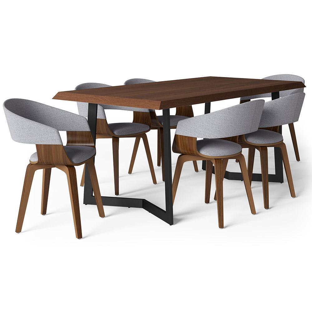 Light Grey 7 Piece | Lowell 7 Piece Dining Set