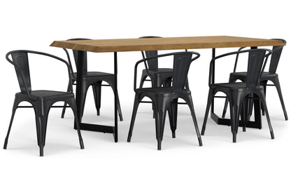 Larkin / Watkins 7 Pc Dining Set in Mango