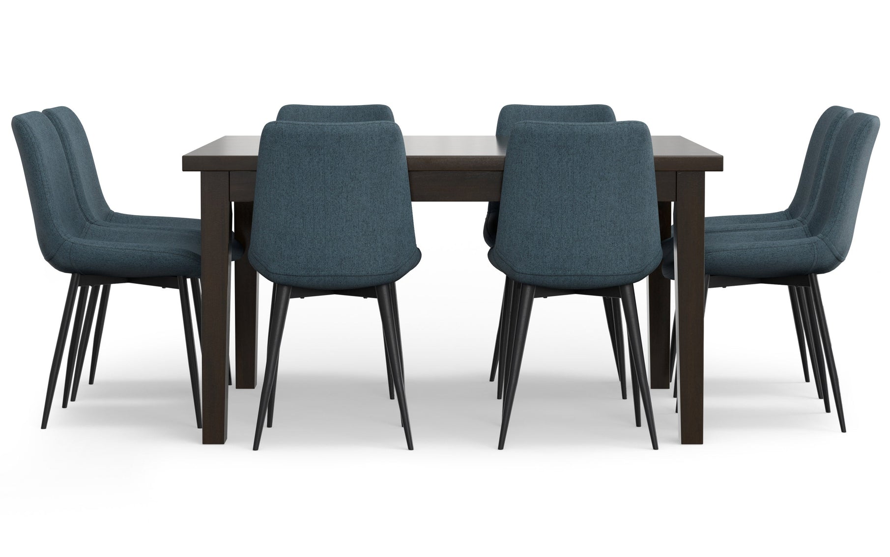 Blue | Rosemead / Eastwood 9 Piece Dining Set