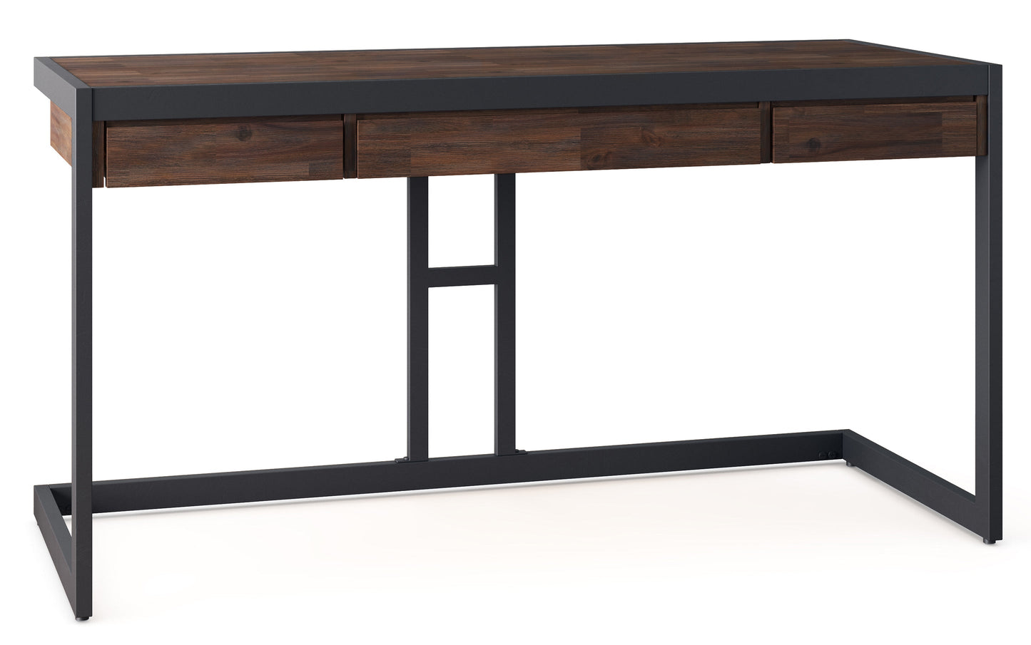 Distressed Charcoal Brown | Erina Desk