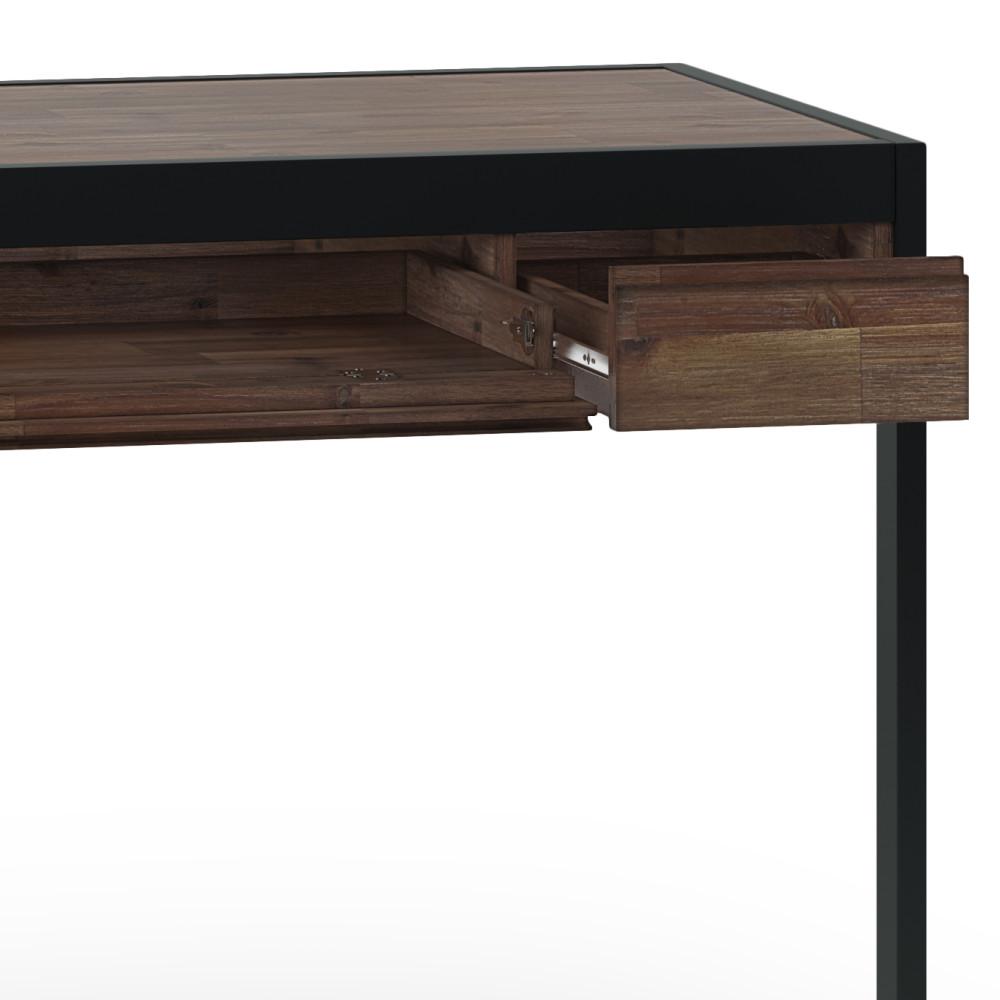 Rustic Natural Aged Brown | Erina Small Desk