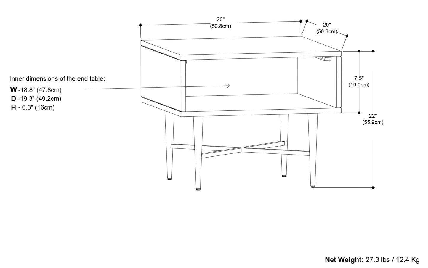 Fallon End Table