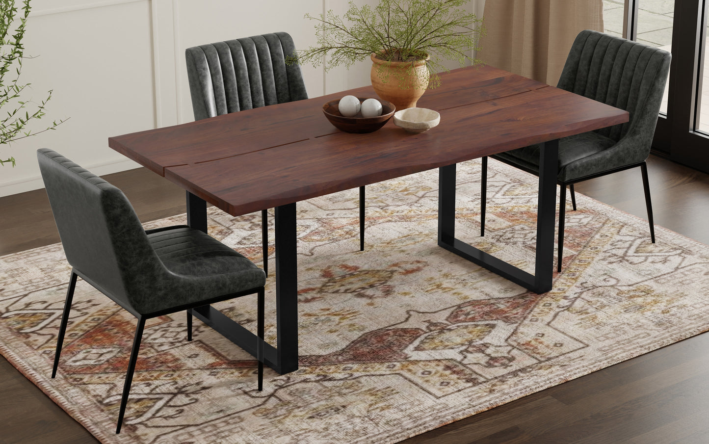 Dark Walnut | Fieldcrest Dining Table