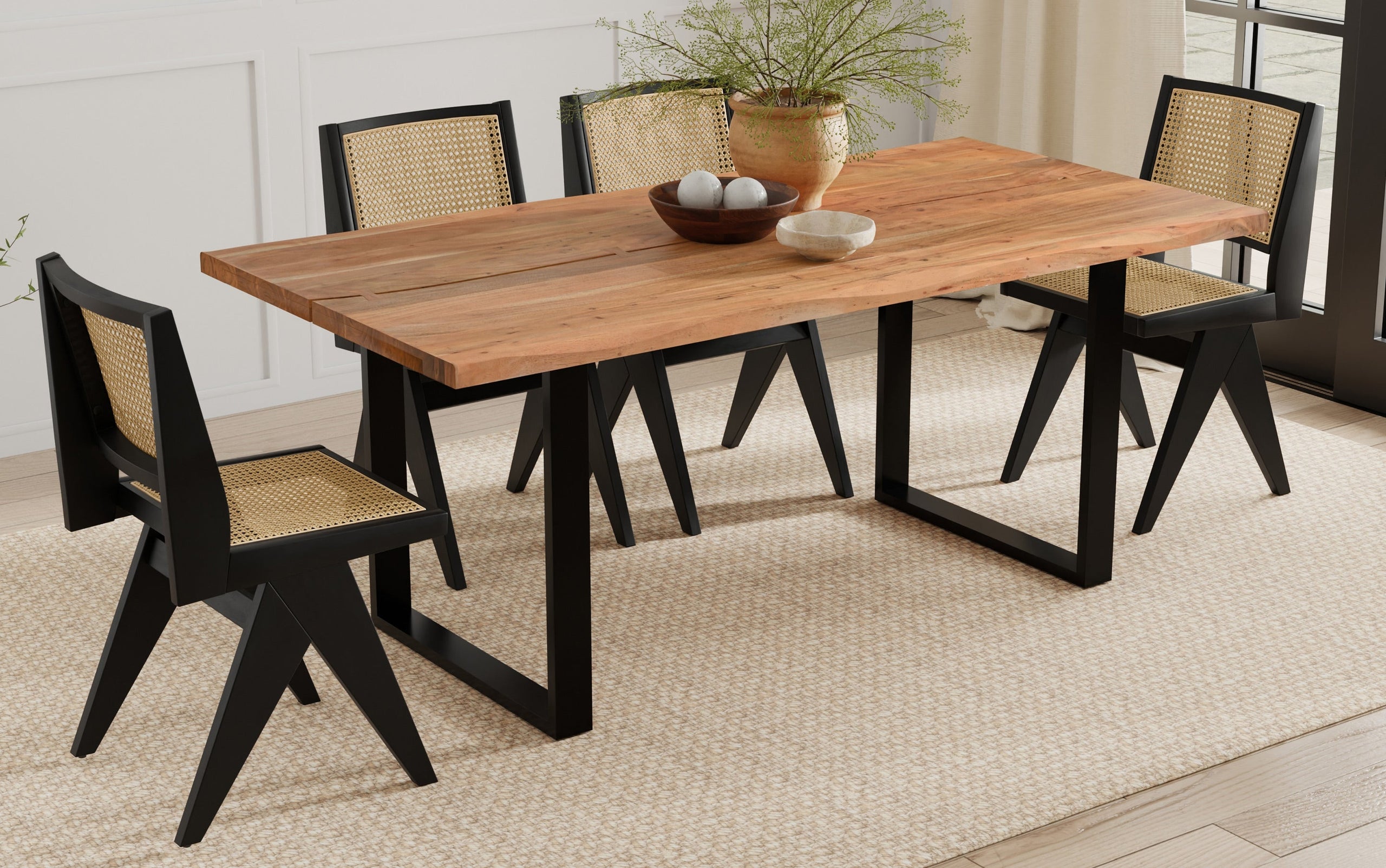 Natural | Fieldcrest Dining Table