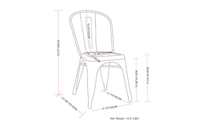 Distressed Black and Copper | Fletcher / Watkins 7 Piece Dining Set