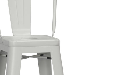 White 24 inch | Fletcher 24 inch Metal Counter Height Stool (Set of 2)