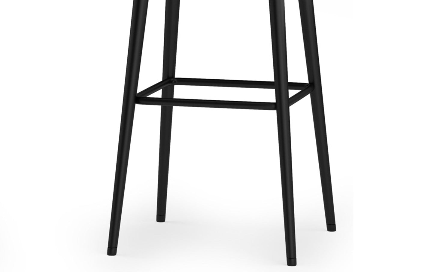 Grey Velvet Fabric | Garey Bar Stool (Set of 2)